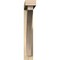 Ekena Millwork Thorton Block Rough Sawn Bracket w/ Offset Brace, Douglas Fir, 4"W x 24"D x 24"H BKT0402X24X24THR05RDF - alternate 3